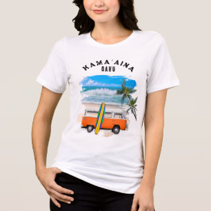 Kamaʻaina Oahu Laranja Van Antiga Residente do Hav