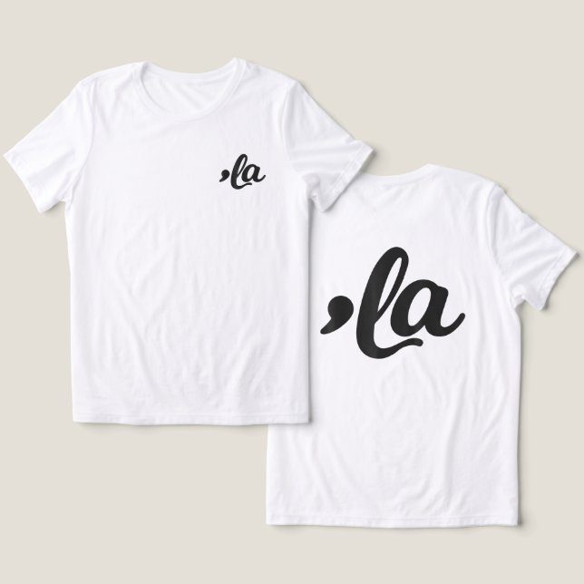 Kamala Harris 2024 Presidente Comma La Funny (Design Frente e Verso)