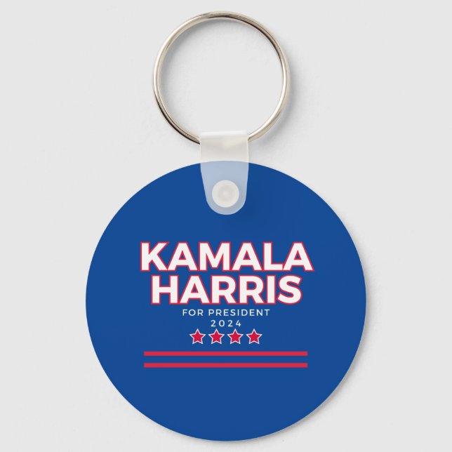 Kamala Harris Chaveiro da Campanha Presidencial 20 (Frente)