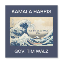 KAMALA HARRIS CORRE A ONDA AZUL 2024