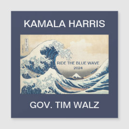KAMALA HARRIS CORRE A ONDA AZUL 2024