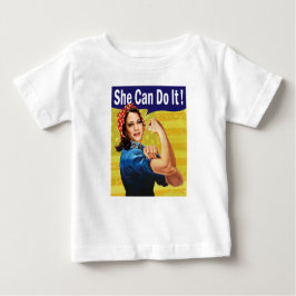 Kamala Harris Ela Pode Fazer Isso Baby Camiseta Fi