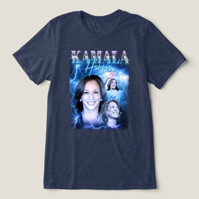Kamala Harris Estilo Retroativo dos anos 90 (Design frontal)