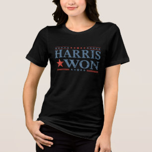 Kamala Harris Ganhou a Eleição de 2024 Bandeira Am