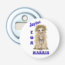 Kamala Harris Joyful Hippie Boho Cute