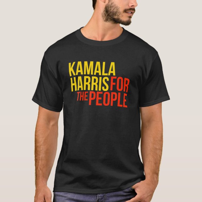 Kamala Harris Para A Camisa De Pessoas Kamala 2020 (Frente)