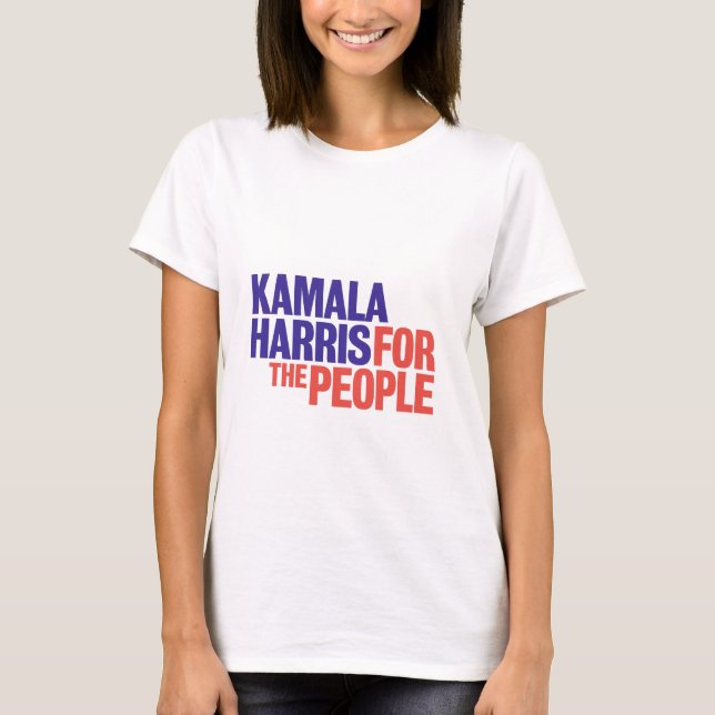 Kamala Harris para a camiseta do Presidente 2024 (Frente)