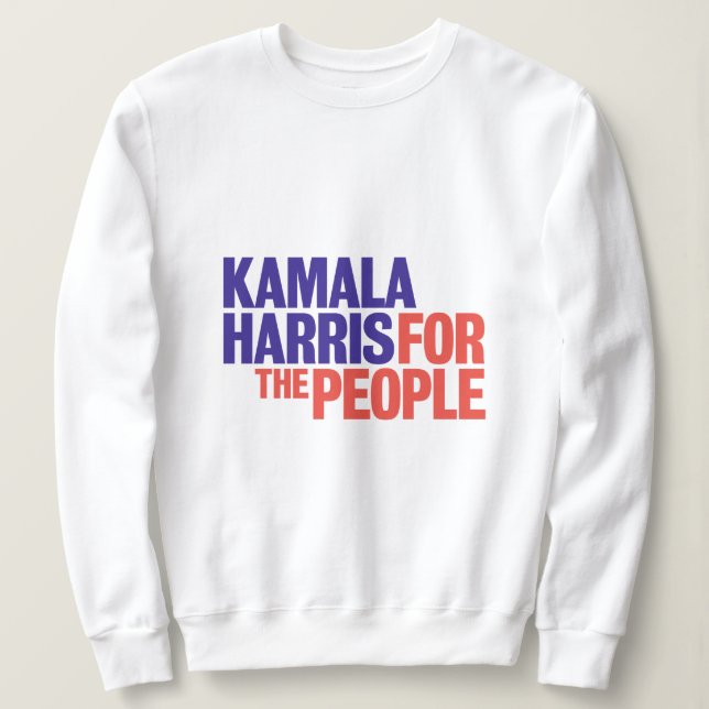 Kamala Harris para a camiseta Pessoas (Frente do Design)