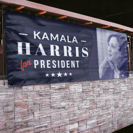 Kamala Harris para o Presidente 2024 - Sinal de fa
