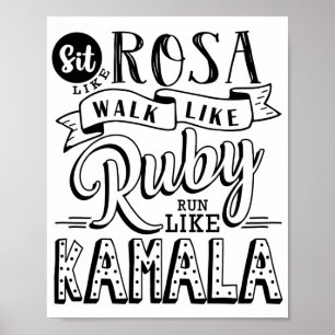 Kamala Harris Poster eleitoral