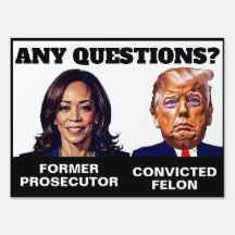 Kamala Harris Promotor Trump Felon