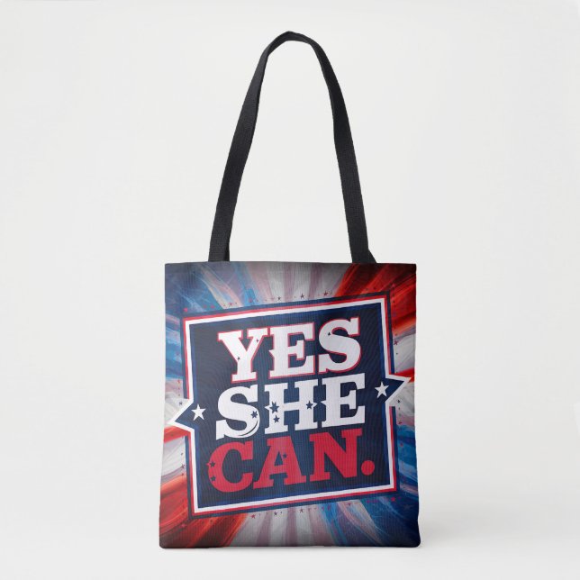 KAMALA HARRIS SIM ELA PODE Tote Bag (Frente)