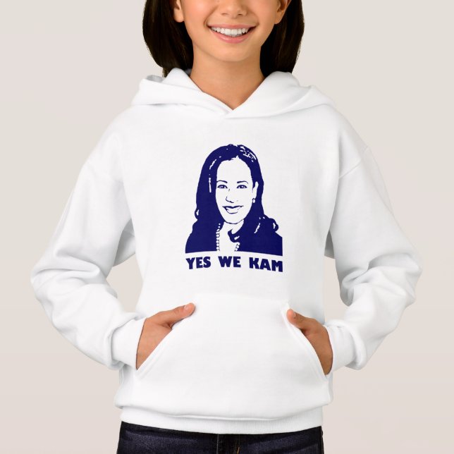 Kamala Harris - Sim, Kam Hoodie (Frente)