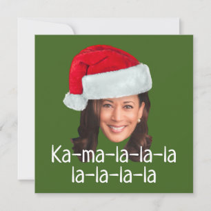 Kamala Santa Hat - Harris feriado engraçado 2024