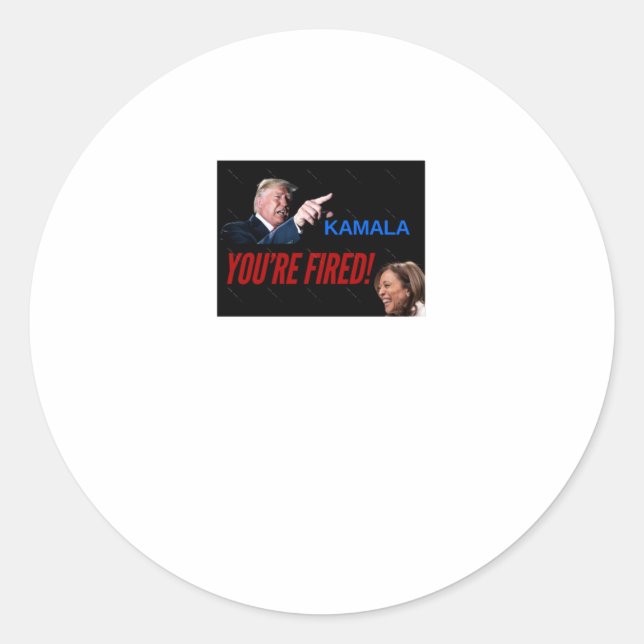 Kamala, você está cansado! Adesivo (Frente)