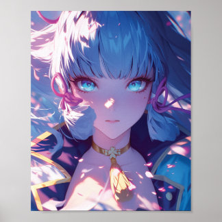 Kamisato Ayaka - Impacto de Genshin | Pôster