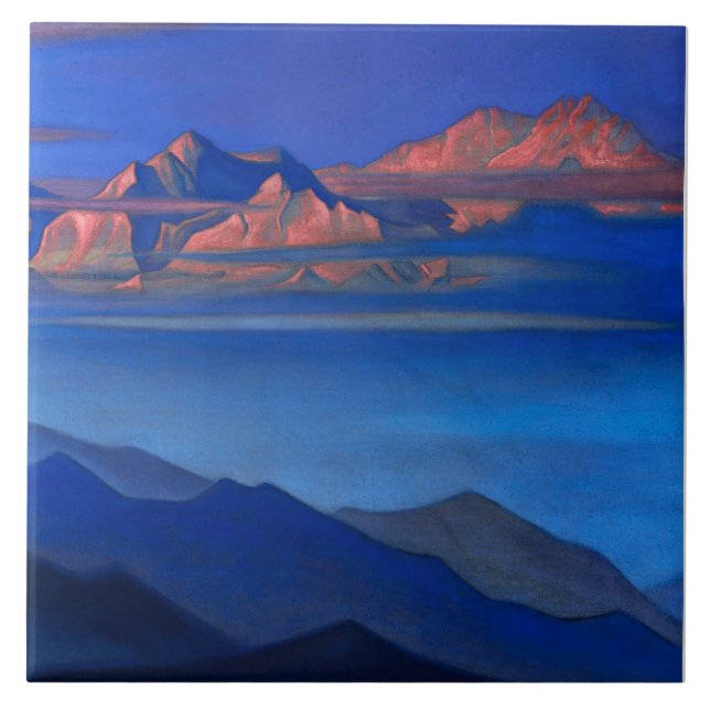 “Kanchenjunga” por Nicholas Roerick (Frente)