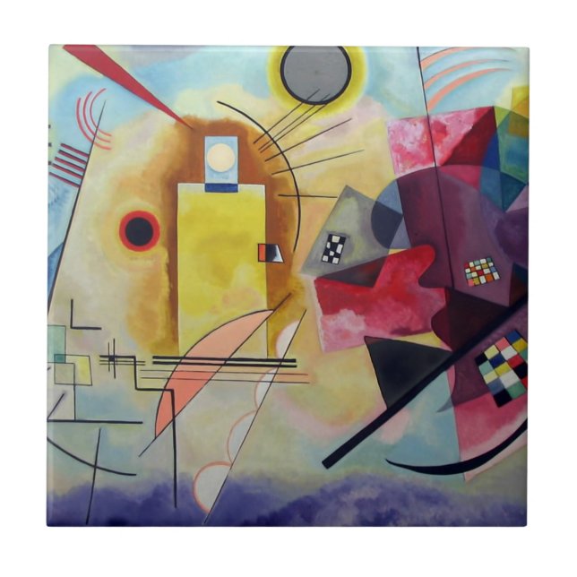 Kandinsky 1925/amarelo/vermelho/azul/pixdezines (Frente)