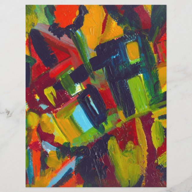 Kandinsky 304 Abstrato Colorido (Frente)