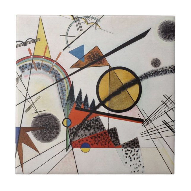 Kandinsky Abstrato Painting Modern Art Master (Frente)