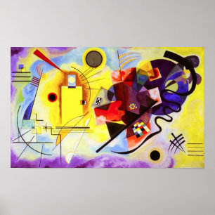 Kandinsky - Amarelo - Poster