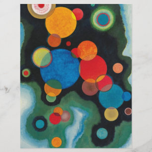Kandinsky aprofundou o óleo de Abstrato de impulso