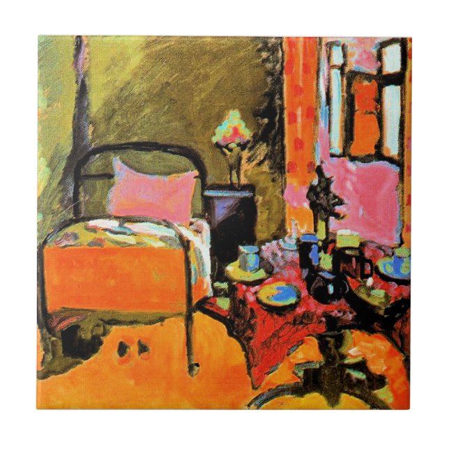 Kandinsky - Bedroom in Aintmillerstrasse, (Frente)