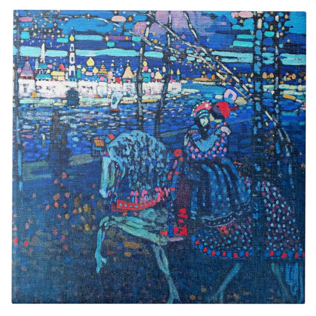 Kandinsky - Casal a Cavalo (Frente)
