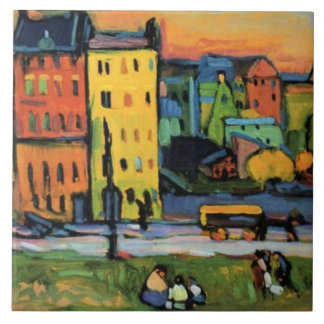 Kandinsky - Casas em Munique,
