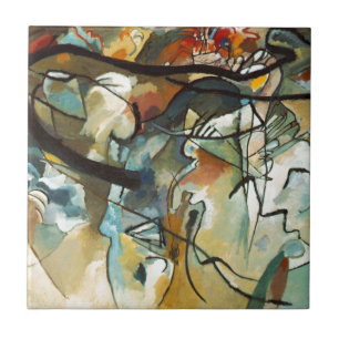 Kandinsky Composition V Abstrato Pintura