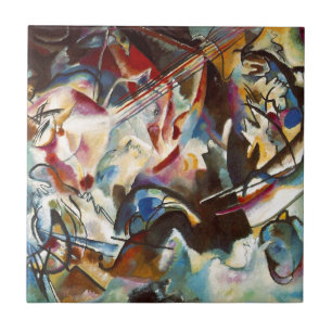 Kandinsky Composition VI Abstrato Pintura