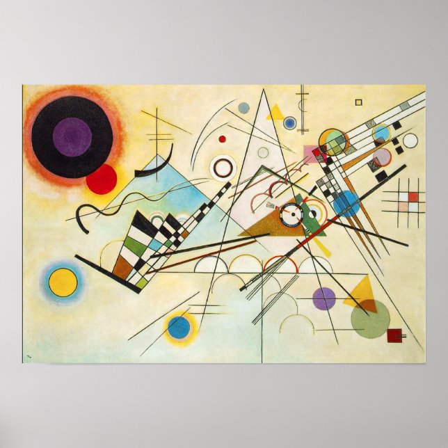 Kandinsky Composition VIII Poster (Frente)