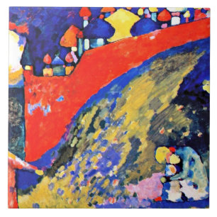 Kandinsky - Destino da Parede Vermelha