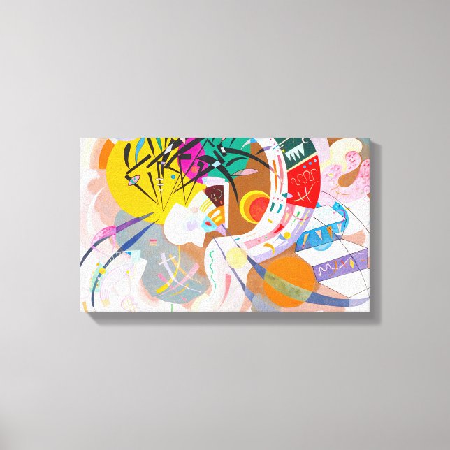 Kandinsky Dominant Curve Canvas (Frente)