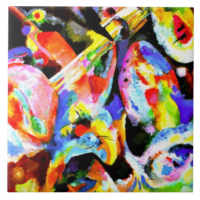 Kandinsky - Improvisação da Enchente (Frente)