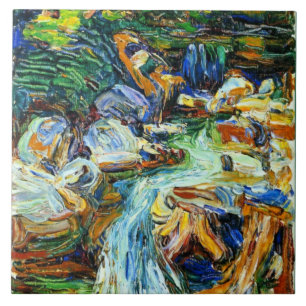 Kandinsky - Kochel - Waterfall II