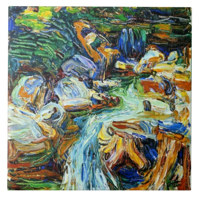 Kandinsky - Kochel - Waterfall II (Frente)