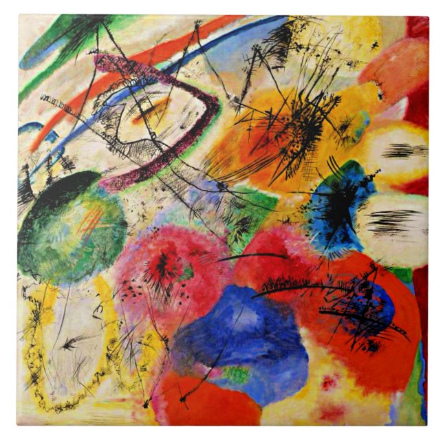 Kandinsky - Linhas Pretas (Frente)