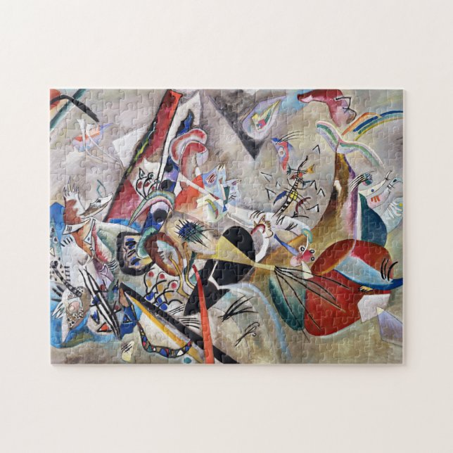 Kandinsky Na Quebra-cabeça Da Cinza (Horizontal)