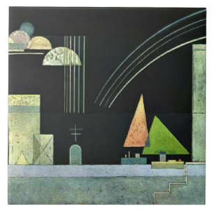 Kandinsky - No Descanso, famoso trabalho de arte d