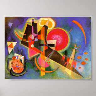 Kandinsky no poster azul