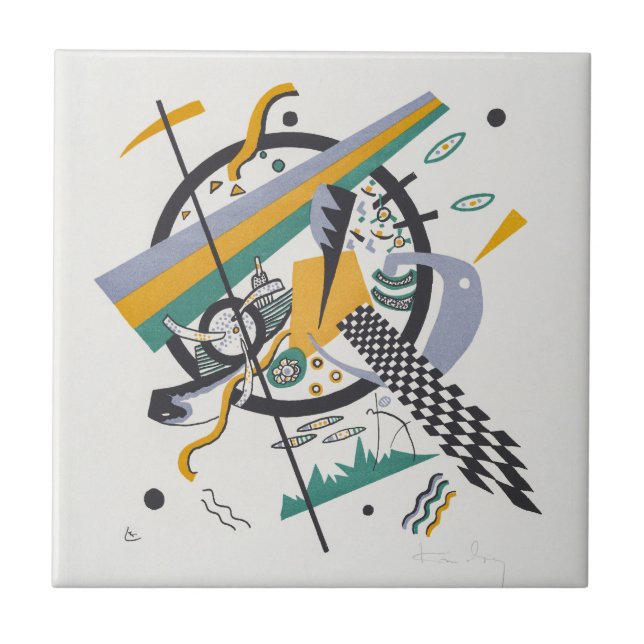 Kandinsky Pequenos Mundos IV Arte Abstrata (Frente)