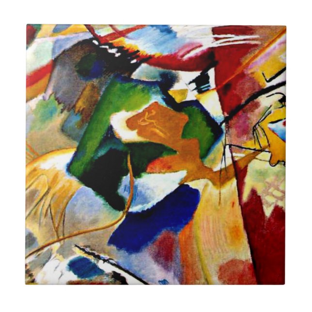 Kandinsky - Pintura com o Green Center (Frente)