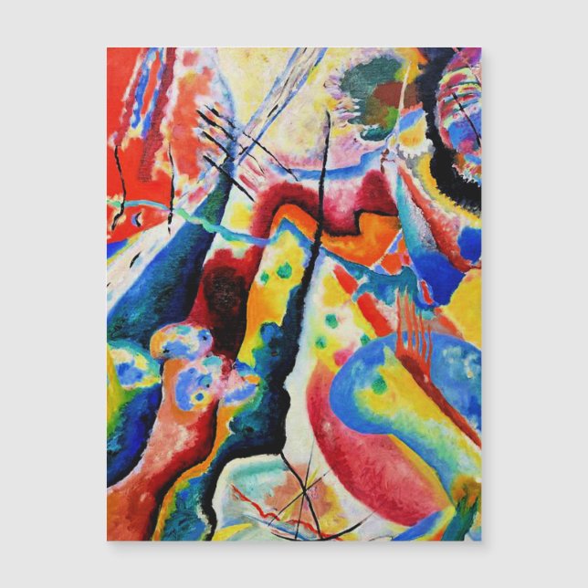 Kandinsky - Tableau a la Tache Rouge (Frente)