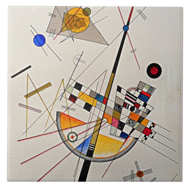Kandinsky - Tensão Delicada, (Frente)