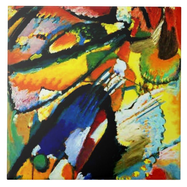 Kandinsky - Um Anjo do Último Acórdão,  (Frente)