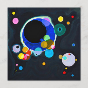 Kandinsky - Vários Círculos - Convites