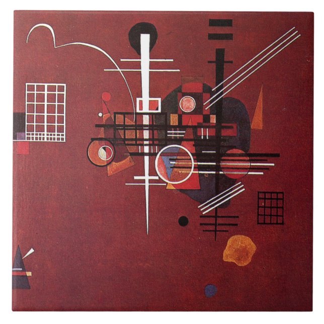 Kandinsky - Vermelho Dull (Frente)