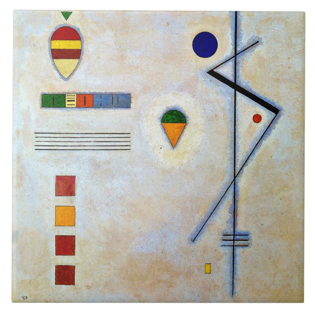 Kandinsky - Von-Zu, famosa trabalho de arte de abs (Frente)