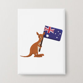 kangaroo australia flag
